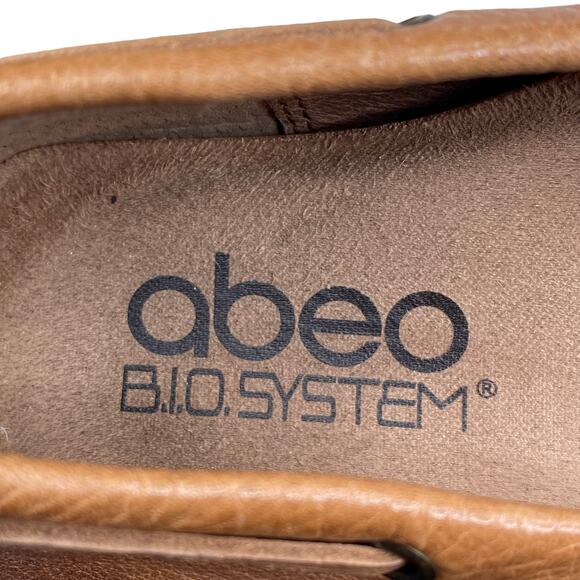 Abeo Women's Marilee Tan Leather Slip On Flats Size US 6 - Picture 11 of 12